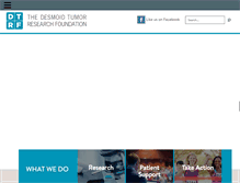 Tablet Screenshot of dtrf.org